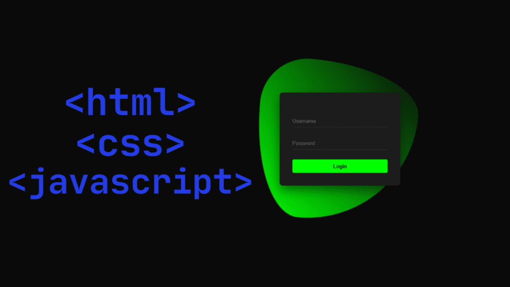 Animated Login Form with HTML CSS and JavaScript