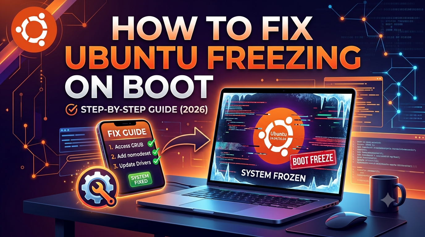 How to Fix Ubuntu Linux Freezing on Boot – Step-by-Step Guide (2026)