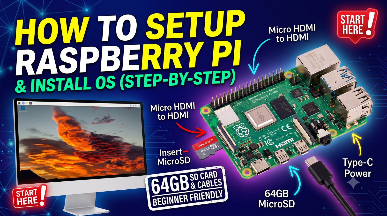 Raspberry Pi OS Installation Guide: Installing the Operating System on a Micro SD Card